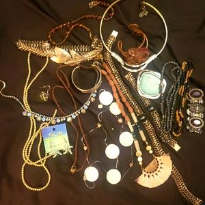 Jewelry Haul Vintage Trendy Silver Tigers Eye